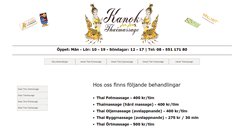 Desktop Screenshot of kanokthaimassage.se